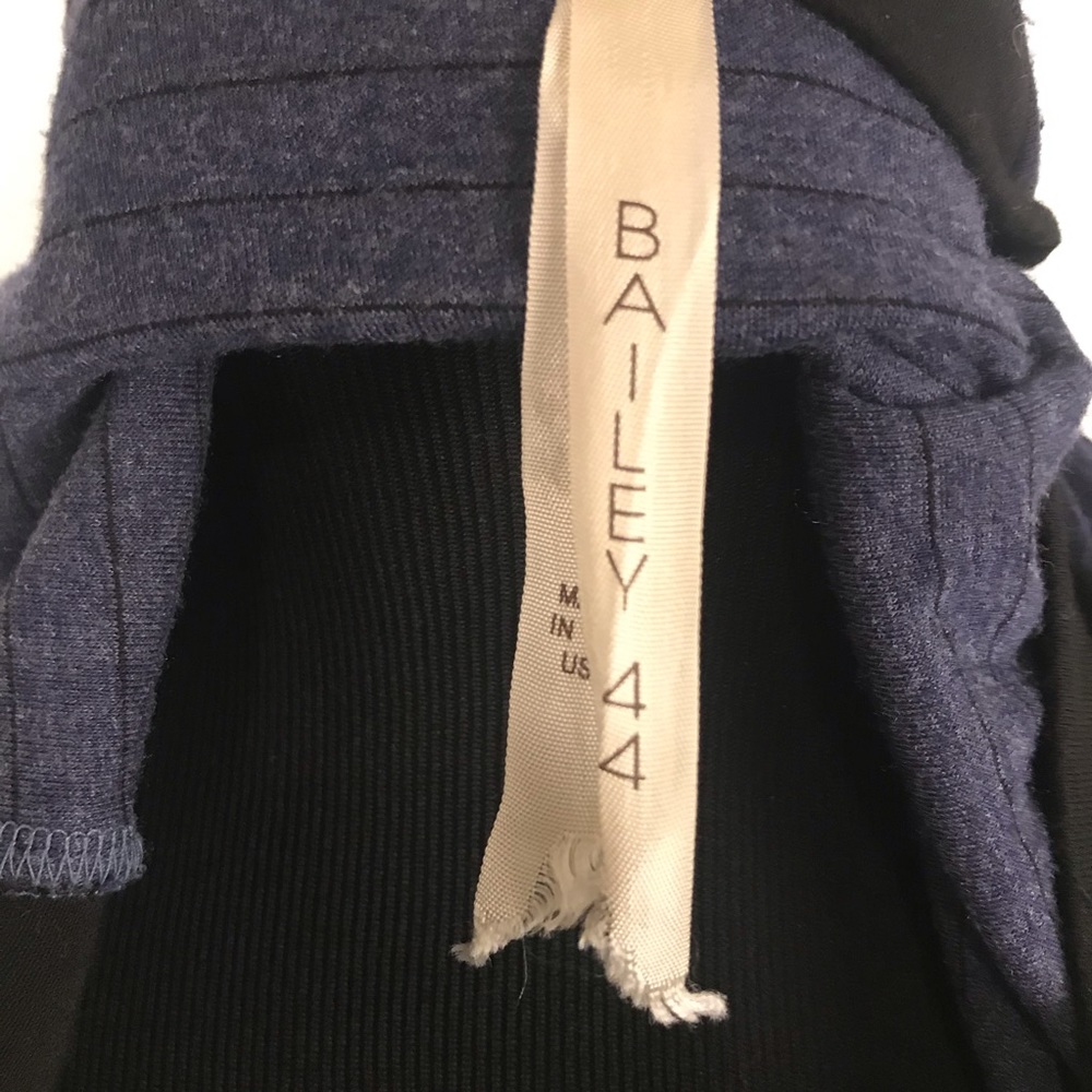 BAILEY 44 | Blue Striped Snap Button Cardigan M - Picture 6 of 6